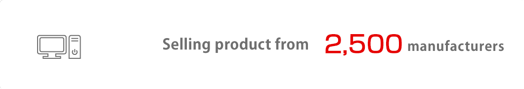 Selling products from 4,000 manufacturers