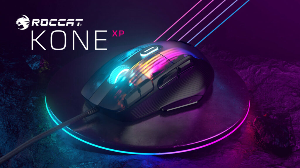 ROCCAT「Kone」シリーズ最新作、3Dライティングが美しいカスタマイゼーションゲーミングマウス「Kone XP」の販売を開始