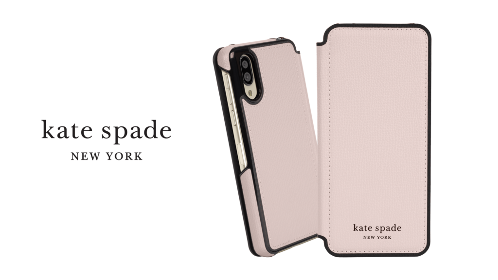 kate spade new yorkから「シンプルスマホ6」対応の手帳型ケースが登場