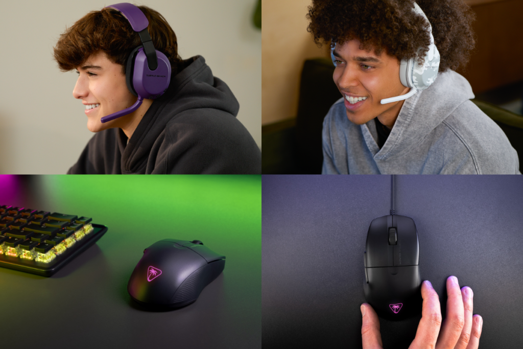 Turtle Beachのワイヤレスゲーミングヘッドセット「Stealthシリーズ」の新色と超軽量ゲーミングマウス「Pureシリーズ」の新ロゴバージョンを販売開始