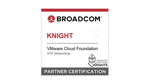 Broadcomパートナー企業の技術者向け最高位資格「Broadcom VCF Knight」にSB C&Sのエンジニア2人が認定